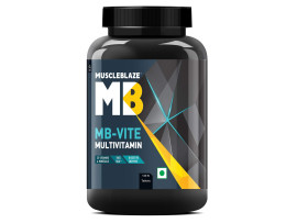 MuscleBlaze MB- Vite Multivitamin with Immunity Boosters-100% RDA Vitamin C, D, Zinc,120 Tablets
